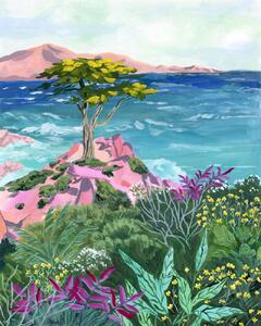 Illusztráció Lone Cypress, Sarah Gesek, (30 x 40 cm)