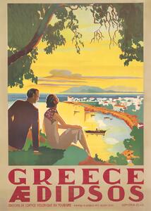 Illusztráció Greece, Andreas Magnusson, (30 x 40 cm)