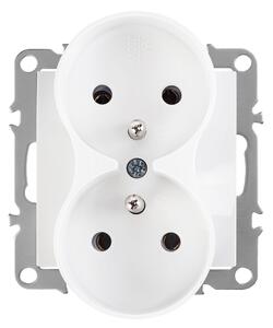Dupla aljzat földeléssel OSTE JNH002-G White