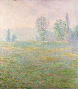 Claude Monet - Festmény reprodukció Meadows in Giverny, 1888, (35 x 40 cm)