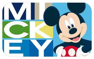 Disney Mickey lábtörlő, fürdőszobai kilépő 40x70 cm