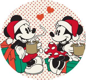Disney Mickey Gift Karácsony formapárna, díszpárna 31x31 cm