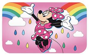 Disney Minnie Rainbow lábtörlő, fürdőszobai kilépő 40x70 cm