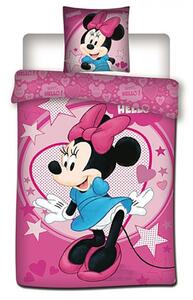 Disney Minnie Sweetheart ágyneműhuzat 140×200cm, 63×63 cm microfibre