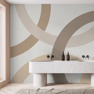 Fotótapéta Absztrakció körökkel, Fotótapéta geometria, w05709v2 : Uwalls.hu