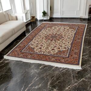 Selyem szőnyeg Reihan cream 150x225 minőségi viszkóz selyem szőnyeg Iránból