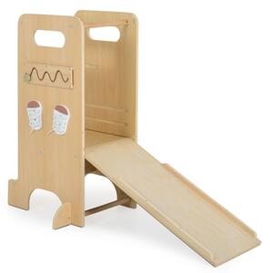 Big ben fa csúszdás tanulótorony 4in1 montessori
