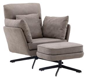 Fotel Dallas 4783, Kárpit, 93x96x85cm, Szürke