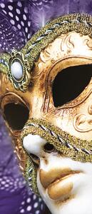Poszter tapéta ajtóra Mask from Venice vlies 91 x 211 cm vlies 91 x 211 cm