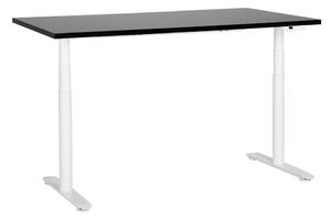 Elektromosan állítható asztal DESTINAS Fekete/fehér 160 cm 72 cm