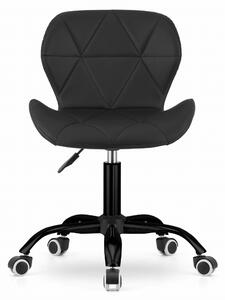 NOTO fekete irodai szék eko bőrből