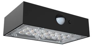 V-Tac LED Napelemes érzékelős fali lámpa LED/3W/3,7V 3000K/4000K IP65 fekete VT1516