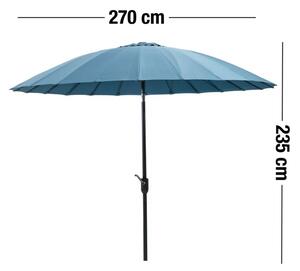 Shanghai napernyő, kék