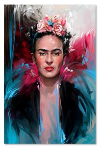 Gario Vászonkép Frida Kahlo - Dmitry Belov Méret: 40 x 60 cm, Kivitelezés: Panelkép