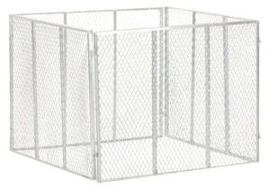 VidaXL Komposztáló - Galvanizált Vas - 100x100x77 cm