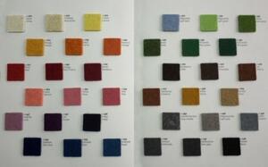 KERMA filc panel piros-211 12,5x25cm, Multifelt dekor nemez, gyapjúfilc dekorpanel