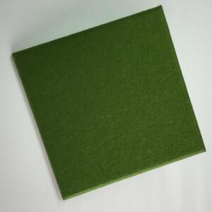 KERMA filc panel fűzöld-358 12,5x12,5cm, gyapjú filc, nemez falburkolat