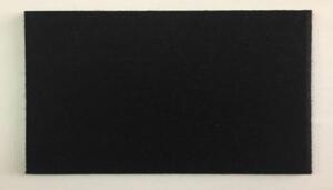 KERMA filc panel fekete-238 12,5x25cm, dekor nemez, gyapjúfilc dekorpanel falburkolat