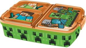 Stor Minecraft uzsonnás doboz,19,5 x 16,5 x 6,7 cm