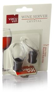 Vacu Vin borkiöntő crystal 2 db-os fekete