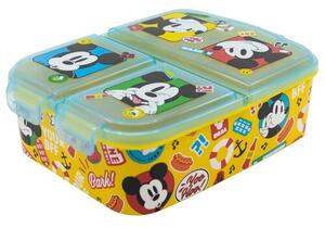 Stor Mickey uzsonnás doboz, 19,5 x 16,5 x 6,7 cm