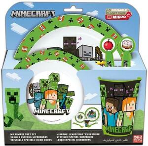 Stor Minecraft 5 db-os műanyag evőeszköz készlet