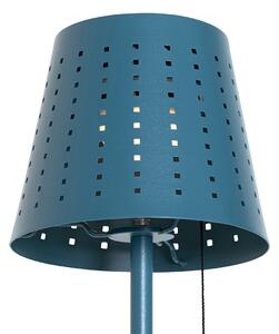 Kültéri állólámpa kék, LED-del, 3 fokozatban szabályozható napelemen - Ferre