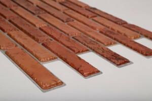 FLEXWALL Brick Natural tégla PVC falpanel vörös tégla színben 97x49 cm, téglamintás