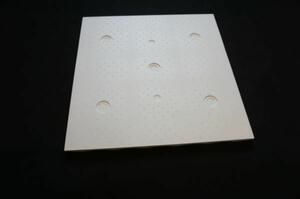 PIRAMIDA piramis fehér festhető polisztirol dekor falpanel (50x50cm)