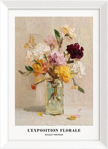 Nyomtatott keretezett kép 56x75 cm Sunny Bouquet – Styler