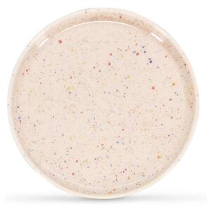 Bézs desszertes porcelán tányér ø 20,5 cm Fika – ONA