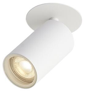 6 darabos modern süllyesztett spotlámpa szett fehér GU10 50mm IP44 - Chels