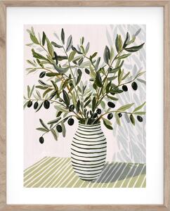Nyomtatott keretezett kép 40x50 cm Olive Bunch II – Styler