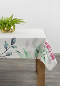 Lilia tavaszi asztalterítő Fehér/rózsaszín 140x280 cm