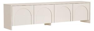 Krémszínű TV-állvány 180x45x32 cm Aurelia – Kalune Design