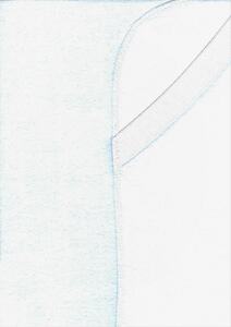 Baby Shop matracvédő lepedő 80*180 cm - világos kék