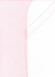 Baby Shop matracvédő lepedő 80*180 cm - rózsaszín