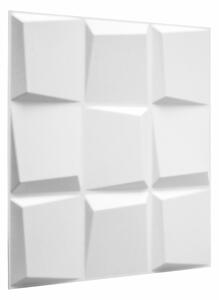 WallArt Oberon - Kockák 3D környezetbarát falpanel, modern festhető 50x50 cm