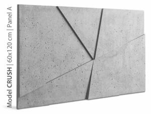 Loft Crush A falpanel beton falburkolat, modern design