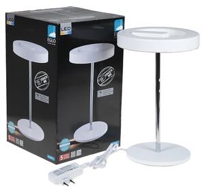 Szabályozható fényerejű asztali LED lámpa, érintőkapcsolós (Alvendre)
