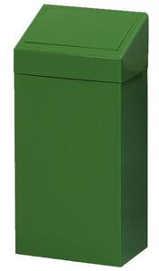 Kovona Fém szemetes kosár szelektív hulladékhoz, 50 l térfogat, zöld%