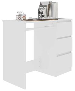 VidaXL fehér forgácslap íróasztal 90 x 45 x 76 cm