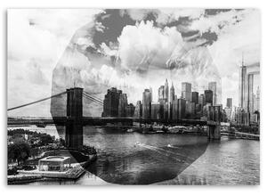 Gario Vászonkép Híd New Yorkban Méret: 60 x 40 cm