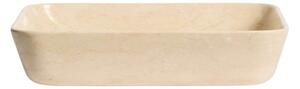 Bézs kő mosdókagyló 55x35 cm Darnen – Kave Home