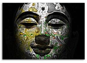 Gario Vászonkép Buddha arca mintázatokban Méret: 60 x 40 cm