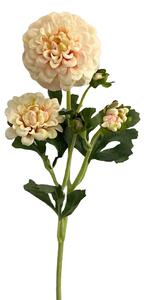 Művirág Dahlia Pink 52 cm – élethű asztali dísz - 51 - 70 cm