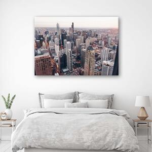 Gario Vászonkép Chicagói felhőkarcolók Méret: 60 x 40 cm