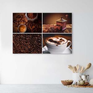 Gario Vászonkép Kávébab, orlo és kávé Méret: 60 x 40 cm