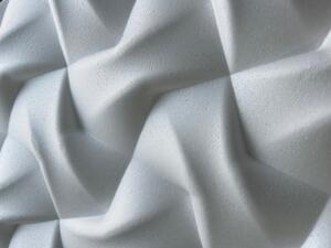 MYWALL KOK fonott mintás festhető fehér falpanel, polisztirol burkolat beltéri (60x60cm)