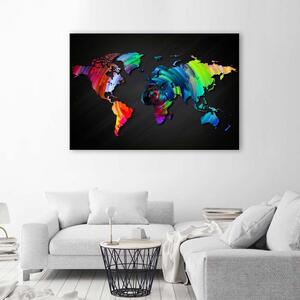 Gario Vászonkép VilágtérVászonkép Több színnel Méret: 60 x 40 cm